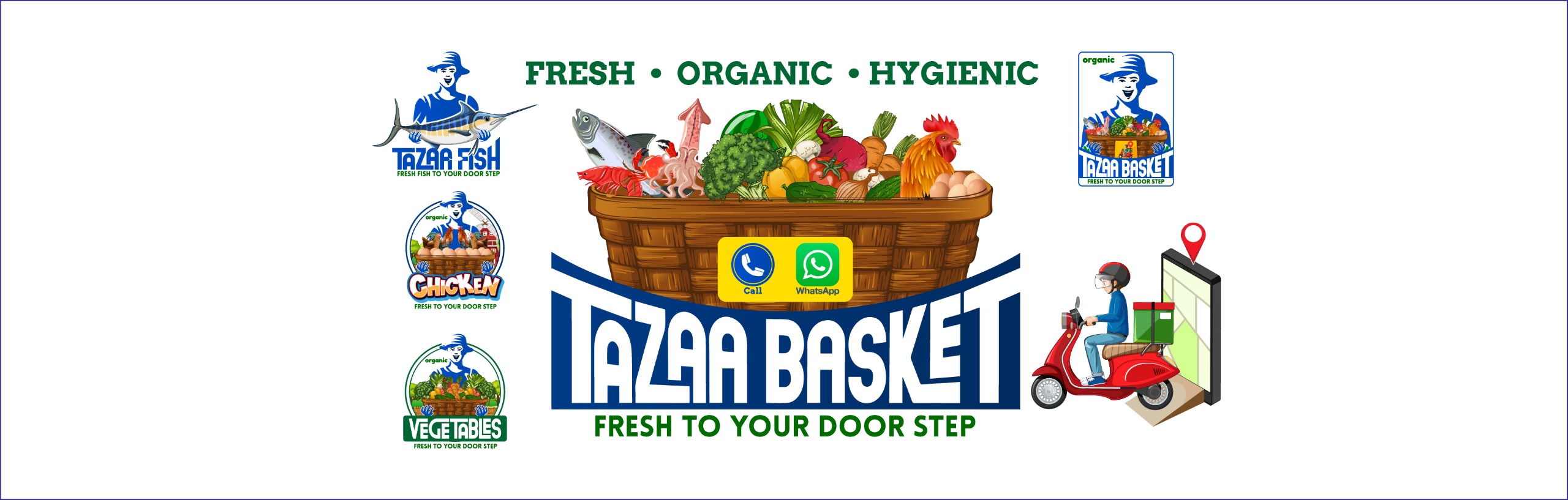 Fresh Seafood Banner